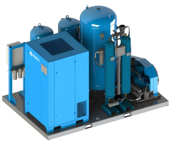 Модульная компрессорная станция Ремеза МКР75-3-15 Модульная компрессорная станция Ремеза МКР75-3-15 фото