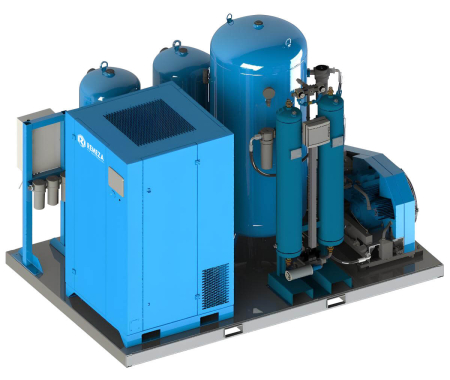 Модульная компрессорная станция Ремеза МКР120-2-13 фото