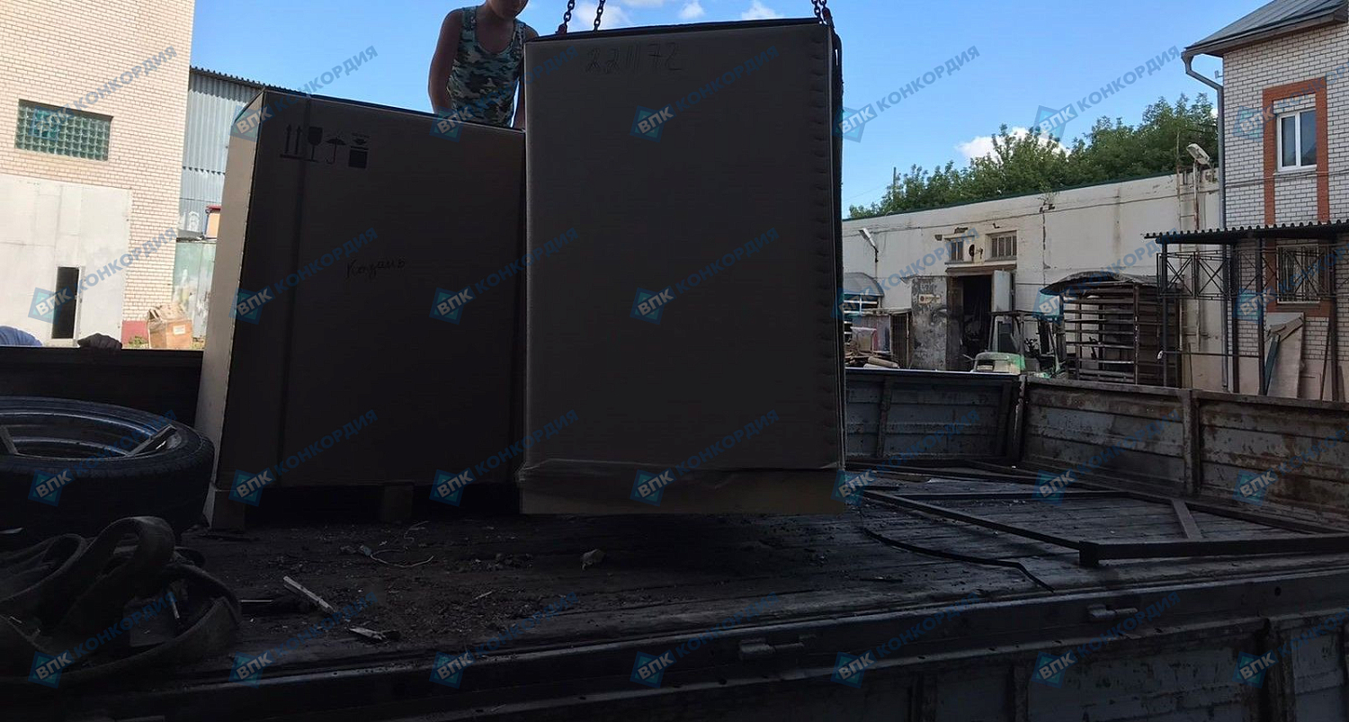 Отгрузка винтового компрессора Remeza ВК7Т-8 в г. Казань Отгрузка винтового компрессора Remeza ВК7Т-8 в г. Казань